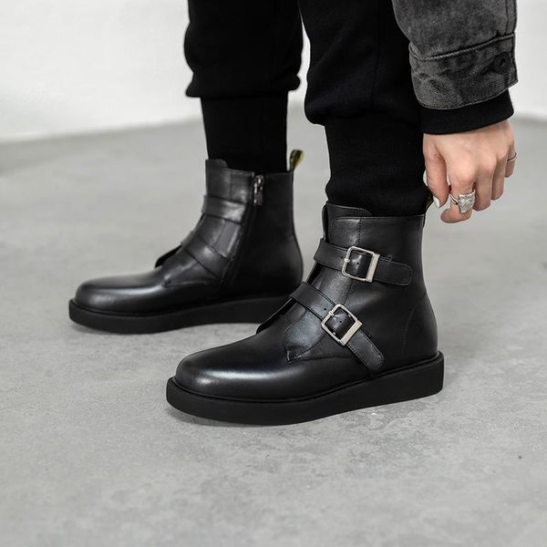boots qzyerai russia ankle female genuine leather black women's autumn and winter shoes
boots qzyerai russia ankle female genuine leather black women's autumn and winter shoes