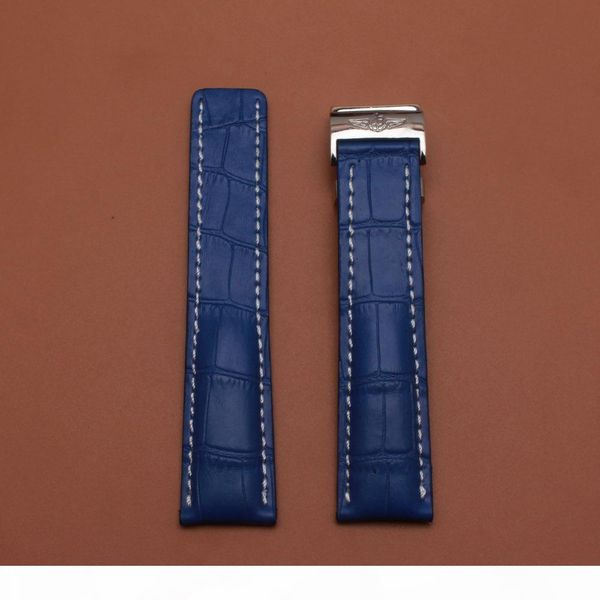 22mm 24mm blue leather cowhide watchbands strap with silver polished stainless steel watches buckle deployment fashion style fit brand mens, Black;brown
22mm 24mm blue leather cowhide watchbands strap with silver polished stainless steel watches buckle deployment fashion style fit brand mens, Black;brown