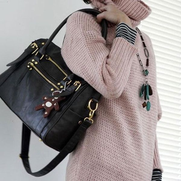 shoulder bags lady handbag vintage belt bear casual tote female large bag messenger leather zipper women bolso mujer
shoulder bags lady handbag vintage belt bear casual tote female large bag messenger leather zipper women bolso mujer