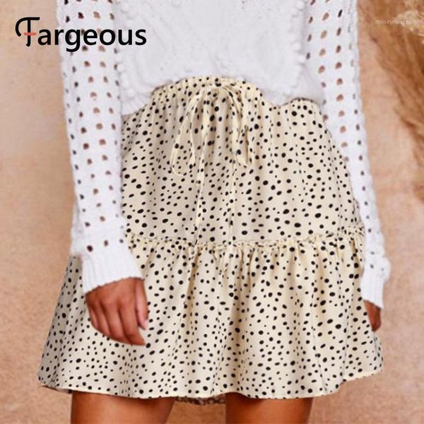 skirts fargeous polka dot high waist girl summer elastic ruffle lace up short women vintage blue mini skirt1, Black
skirts fargeous polka dot high waist girl summer elastic ruffle lace up short women vintage blue mini skirt1, Black