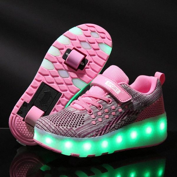 children two wheels luminous glowing sneakers red grey pink led light roller skate shoes kids led shoes boys girls usb charging #bi7u
children two wheels luminous glowing sneakers red grey pink led light roller skate shoes kids led shoes boys girls usb charging #bi7u
