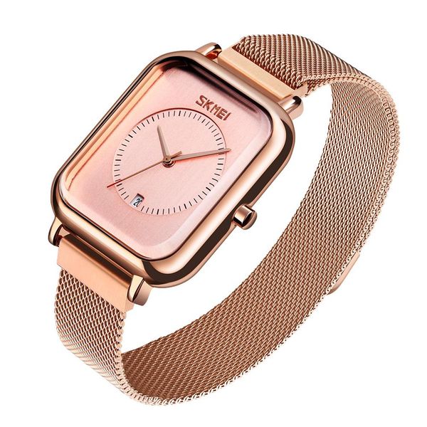 skmei brand womens watches luxury mesh belt quartz watch fashion ladies dress bracelet waterproof women watch clock, Slivery;brown
skmei brand womens watches luxury mesh belt quartz watch fashion ladies dress bracelet waterproof women watch clock, Slivery;brown