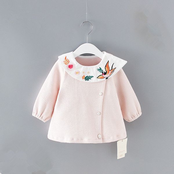 2021 new clothes newborn infant bird embroidery long sleeve shirt outfits baby girls blouses 0-2y 42sa, White;black
2021 new clothes newborn infant bird embroidery long sleeve shirt outfits baby girls blouses 0-2y 42sa, White;black