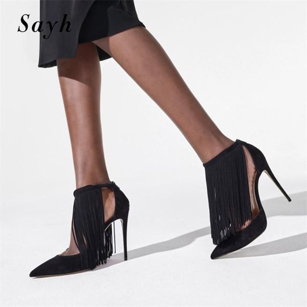 sandals pointy toe suede black brown fringed stiletto dress thin heels shoes cut-outs gladiator woman tassel high
sandals pointy toe suede black brown fringed stiletto dress thin heels shoes cut-outs gladiator woman tassel high