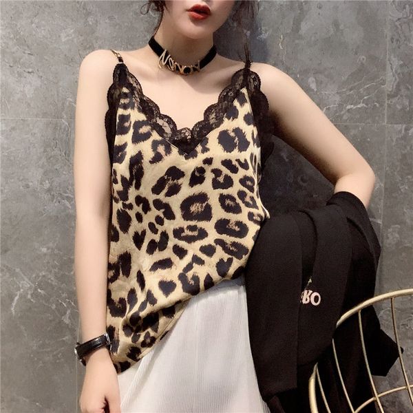 camisoles & tanks po shoot camisole summer 2021 style women's outer wear underwear leopord pattern retro lace base shirt, Black;white
camisoles & tanks po shoot camisole summer 2021 style women's outer wear underwear leopord pattern retro lace base shirt, Black;white