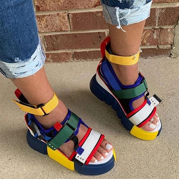 dropshipping summer female mixed color fashion plus size casual woman sandals women colorful flats platform ladies shoes, Black
dropshipping summer female mixed color fashion plus size casual woman sandals women colorful flats platform ladies shoes, Black