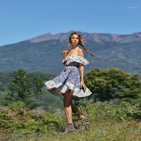 new women's bohemia beach holiday style large pleated printed dress1, Black;gray
new women's bohemia beach holiday style large pleated printed dress1, Black;gray