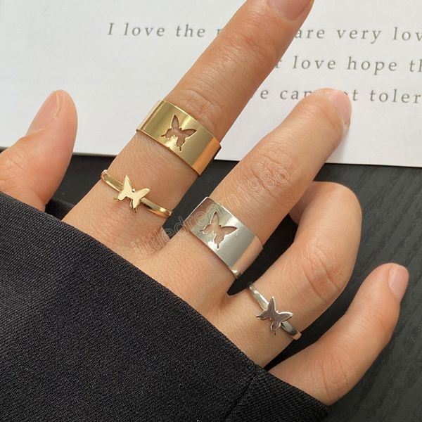 trendy gold silver color dolphin butterfly ring for women men couple adjustable opening ring set friendship gift jewelry
trendy gold silver color dolphin butterfly ring for women men couple adjustable opening ring set friendship gift jewelry