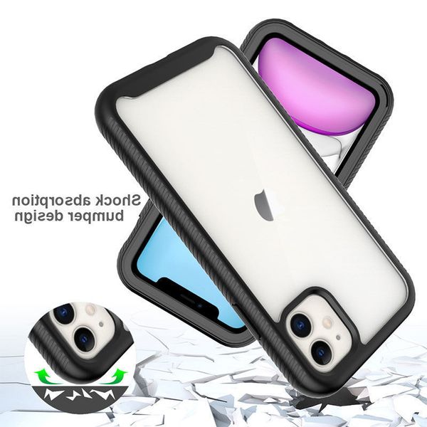 3 в 1 броня гибридный противоударный бампер телефона чехол для iphone 12 11pro x xr xs max 7 8plus прозрачный жесткий pc полное покрытие куз
3 в 1 броня гибридный противоударный бампер телефона чехол для iphone 12 11pro x xr xs max 7 8plus прозрачный жесткий pc полное покрытие куз