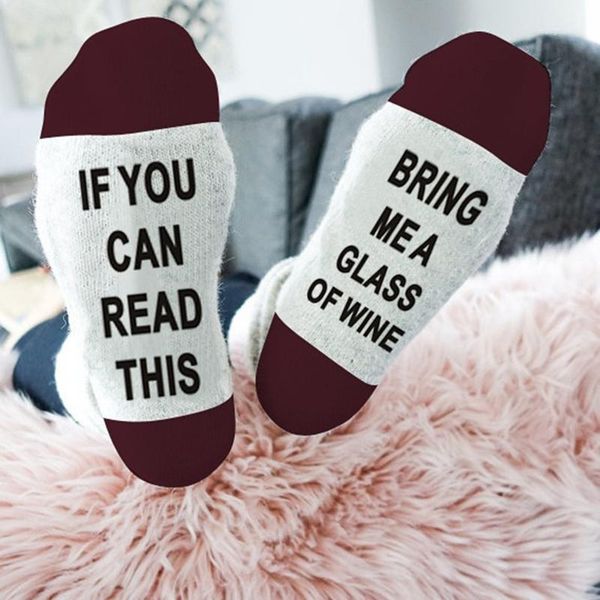 white black men women funny socks cotton english words if you can read this casual street style autumn winter christmas gift sox1, Black;white
white black men women funny socks cotton english words if you can read this casual street style autumn winter christmas gift sox1, Black;white