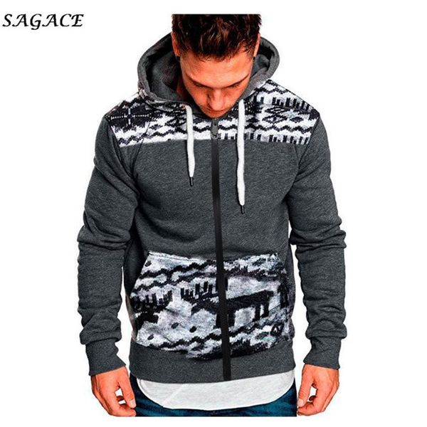 sagace clothes coats print men christmas zipper patchwork autumn fashion warm winter elk print solid hooded coat jacket, Black;brown
sagace clothes coats print men christmas zipper patchwork autumn fashion warm winter elk print solid hooded coat jacket, Black;brown