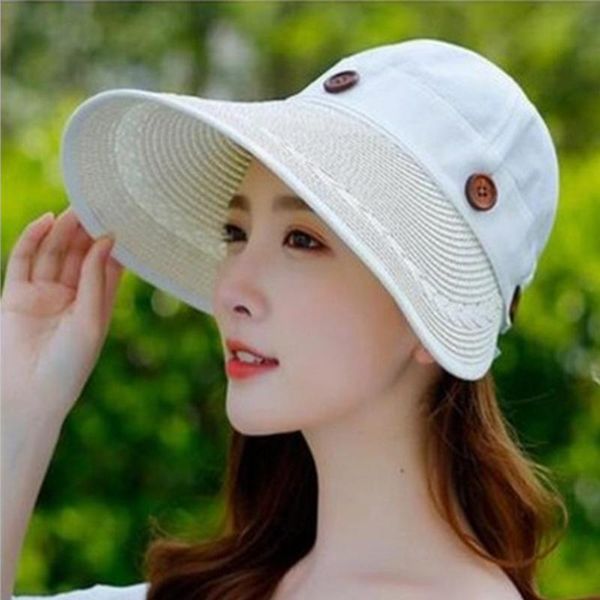 wide brim hats adjustable canvas stitching summer sports ladies casual outdoor beach women foldable sun cap cycling brimmed, Blue;gray
wide brim hats adjustable canvas stitching summer sports ladies casual outdoor beach women foldable sun cap cycling brimmed, Blue;gray