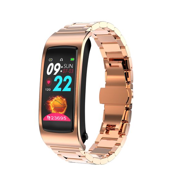 43fgcall waterproof bracelet k11 1.14 color screen ai intelligent voice, heart rate and blood pressure monitoring
43fgcall waterproof bracelet k11 1.14 color screen ai intelligent voice, heart rate and blood pressure monitoring