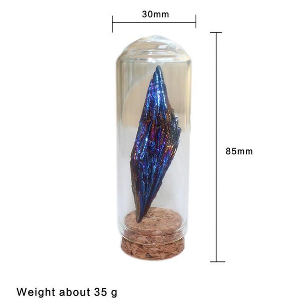 runyangshi 1pc natural crystal tourmaline electroplating blue peacock tail feather decorative landscape bottle runyan qyledg, Black
runyangshi 1pc natural crystal tourmaline electroplating blue peacock tail feather decorative landscape bottle runyan qyledg, Black