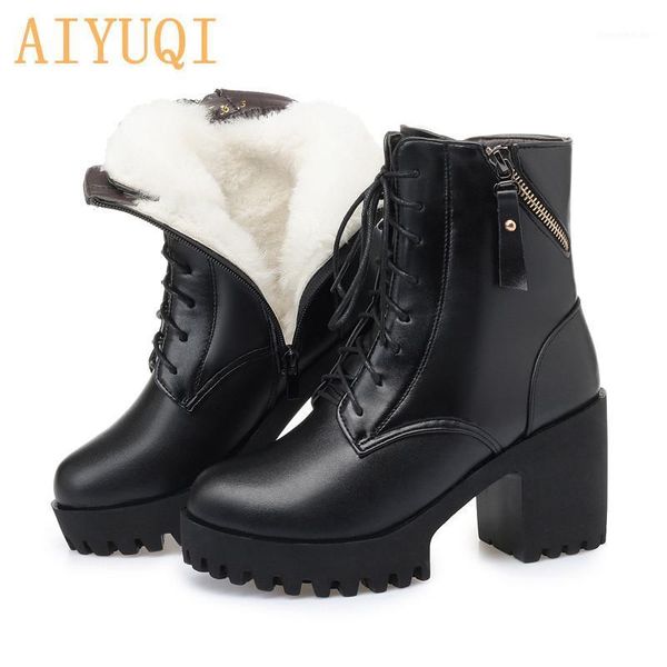 boots aiyuqi women's ankle patform 2021 genuine leather women wool large size high heel red winter1, Black
boots aiyuqi women's ankle patform 2021 genuine leather women wool large size high heel red winter1, Black