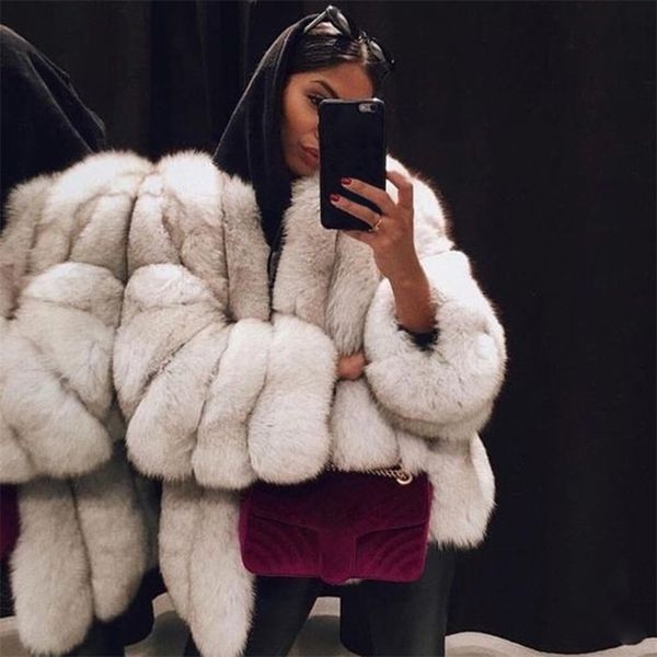 women faux fur coat streetwear autumn winter warm plush teddy coat luxury fake fur jacket faux fur coat jacket 201029, Black
women faux fur coat streetwear autumn winter warm plush teddy coat luxury fake fur jacket faux fur coat jacket 201029, Black