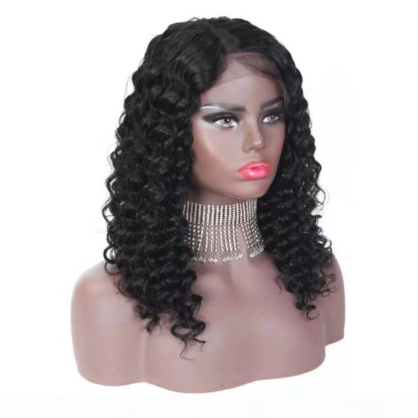 5 days arrival 4*4 front lace black water wave curly lace front human hair wigs for many fashion lady and woman, Black;brown
5 days arrival 4*4 front lace black water wave curly lace front human hair wigs for many fashion lady and woman, Black;brown