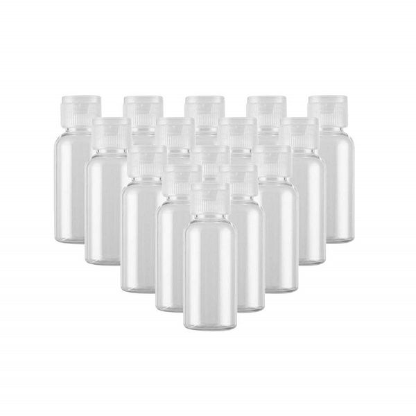 50pcs 15ml/0.5oz travel size empty plastic sample bottle container with flip cap travel vial jar pot for emollient
50pcs 15ml/0.5oz travel size empty plastic sample bottle container with flip cap travel vial jar pot for emollient