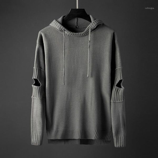 new arrival spring autumn fashion sweater men hooded casual loose computer knitted o-neck pullovers size -3xl1, White;black
new arrival spring autumn fashion sweater men hooded casual loose computer knitted o-neck pullovers size -3xl1, White;black