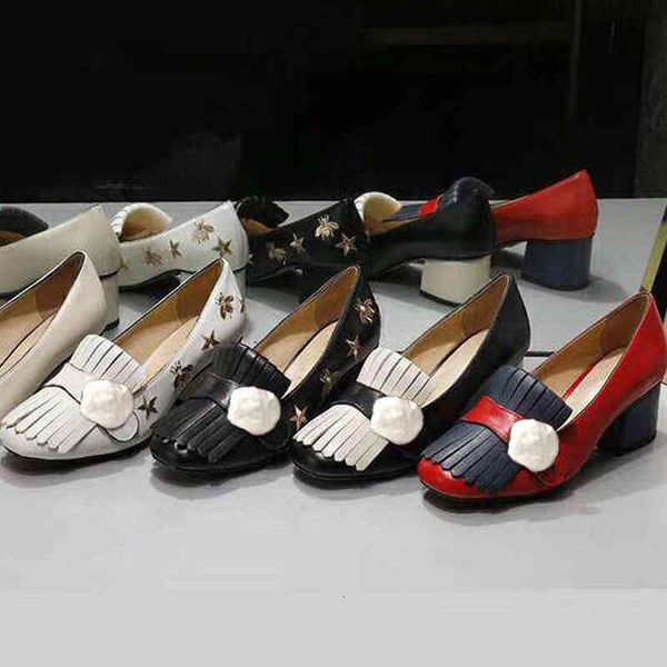 dress shoes classic mid heeled boat shoe designer leather thick heel high heels 100% cowhide tassels round head metal button women little be, Black
dress shoes classic mid heeled boat shoe designer leather thick heel high heels 100% cowhide tassels round head metal button women little be, Black