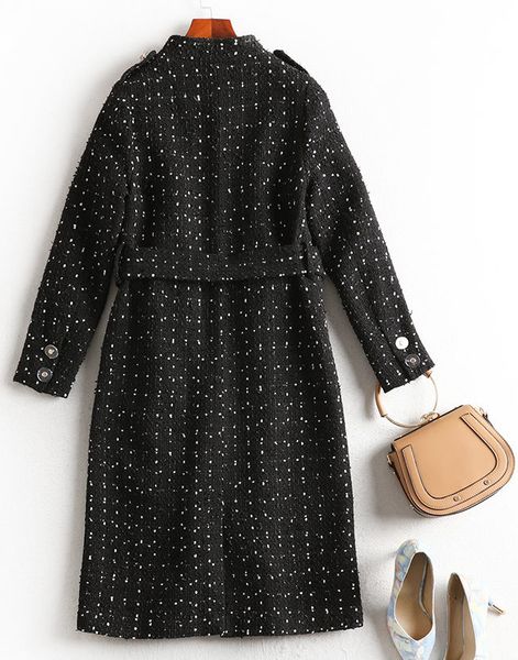 medium plus size fall coat, 2020 nf073# fat women's mm reduced age winter and long sister woolen qjcul, Black
medium plus size fall coat, 2020 nf073# fat women's mm reduced age winter and long sister woolen qjcul, Black