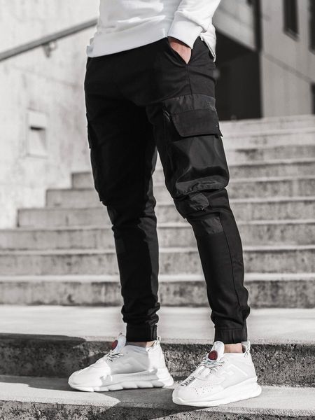 2021 new cargo harem jogger pants hip hop fashion track trousers streetwear harajuku hipster pockets sweatpants men 1eu8, Black
2021 new cargo harem jogger pants hip hop fashion track trousers streetwear harajuku hipster pockets sweatpants men 1eu8, Black