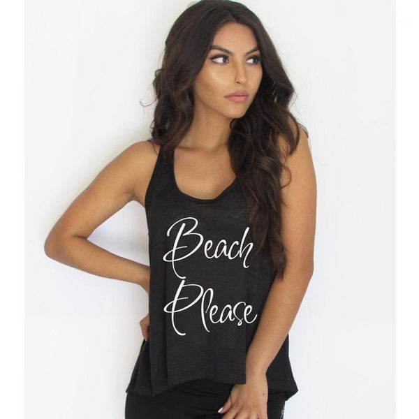 beach please tanks women summer sleeveless funny beach vacay tank casual black tumblr gym workout vest shirt drop ship1, White
beach please tanks women summer sleeveless funny beach vacay tank casual black tumblr gym workout vest shirt drop ship1, White