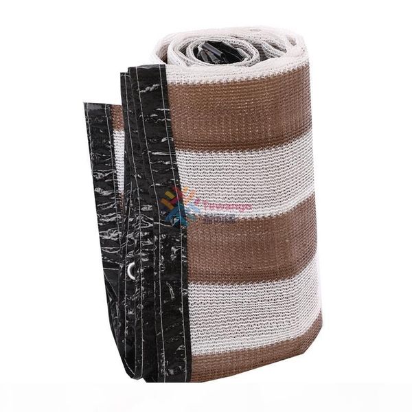 brown white 85% sunshade rate sunscreen net anti-uv garden outdoor shading cloth greenhouse succulent plants cover awning nets
brown white 85% sunshade rate sunscreen net anti-uv garden outdoor shading cloth greenhouse succulent plants cover awning nets