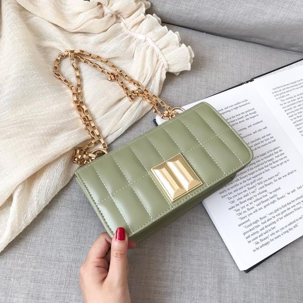 women's shoulder messenger bag 2020 new avocado green korean chain small bag
women's shoulder messenger bag 2020 new avocado green korean chain small bag