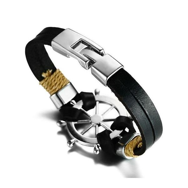 rudder design men bracelet bangle double layer leather classic vintage daily sport sailing jewelry rudde qylwbm
rudder design men bracelet bangle double layer leather classic vintage daily sport sailing jewelry rudde qylwbm