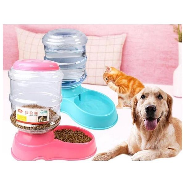 matic pet feeder drinking bowl for dog water drinking cat feeding large capacity dispenser pet jllduj outbag2007