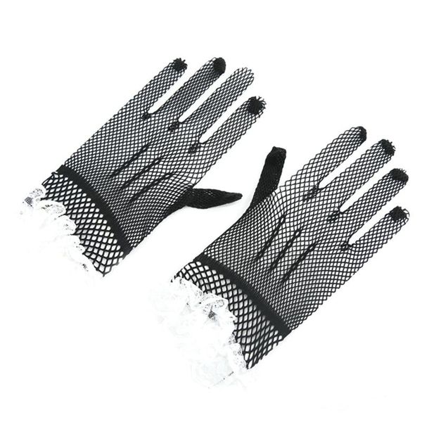 new sunscreen lace mesh fishnet gloves women lady lace mittens accessories party dressy gloves, Blue;gray
new sunscreen lace mesh fishnet gloves women lady lace mittens accessories party dressy gloves, Blue;gray