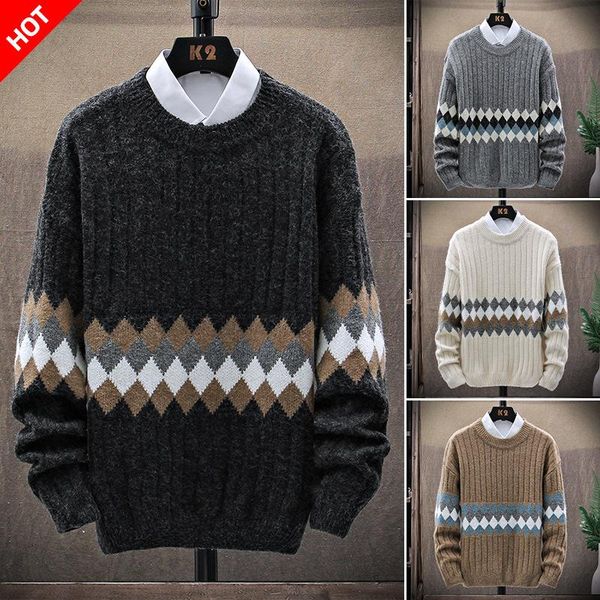 2021 men's casual sweater round collar knitted neck autumn winter korean loose young wild tide coat fashion, White;black
2021 men's casual sweater round collar knitted neck autumn winter korean loose young wild tide coat fashion, White;black