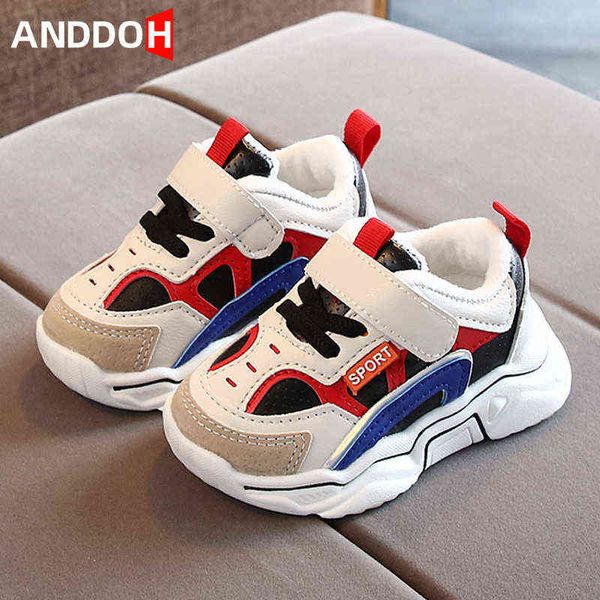 size 21-30 baby plus velvet warm sneakers boys anti-slippery shoes children wear-resistant sneakers girls hook loop casual shoes g220308, Black;red
size 21-30 baby plus velvet warm sneakers boys anti-slippery shoes children wear-resistant sneakers girls hook loop casual shoes g220308, Black;red