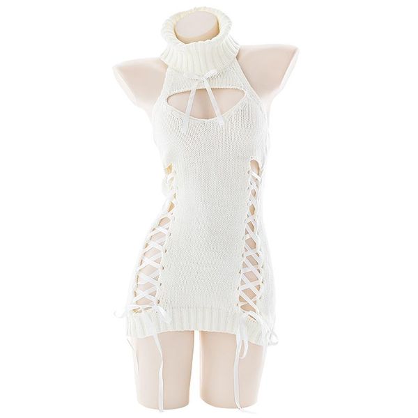 japanese lolita knitted sweater women off shoulder turtleneck backless anime cosplay pullover female jumper ladies white, White;black
japanese lolita knitted sweater women off shoulder turtleneck backless anime cosplay pullover female jumper ladies white, White;black