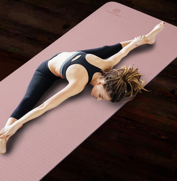 185*80cm enlarged yoga mat 8mm thickening tpe fitness mat for yoga beginners male gym pad non-slip bodybuilding dance mat slim yoga mats us9