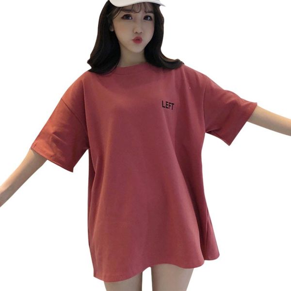 women's t-shirts loose summer short sleeve spring girls t shirts woman tees, White
women's t-shirts loose summer short sleeve spring girls t shirts woman tees, White