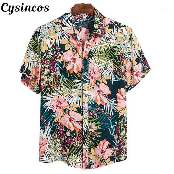 cysincos 2020 fashion hawaiian casual men summer short sleeve shirt tropical beach holiday party clothes floral print sea shirt1, White;black
cysincos 2020 fashion hawaiian casual men summer short sleeve shirt tropical beach holiday party clothes floral print sea shirt1, White;black