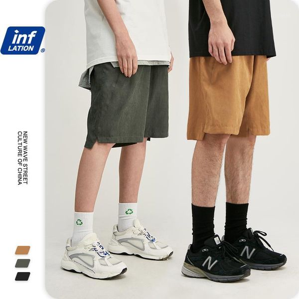men's shorts inflation mens street wear shorter with elastic waist men hip hop summer compression in solid 3023s201, White;black
men's shorts inflation mens street wear shorter with elastic waist men hip hop summer compression in solid 3023s201, White;black