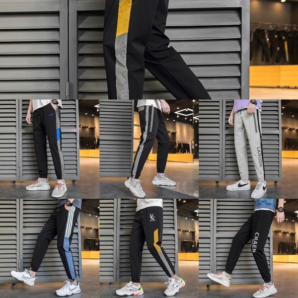 o2sak men's sports capris trendy feet capris pants casual versatile loose men's casual pants elastic pantssports overalls is1ee, Blue
o2sak men's sports capris trendy feet capris pants casual versatile loose men's casual pants elastic pantssports overalls is1ee, Blue