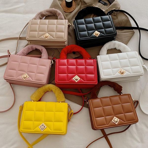 furry plush 2021 white fashion simple women crossbody bags lattice shoulder bags clutch new style women messenger bag sac
furry plush 2021 white fashion simple women crossbody bags lattice shoulder bags clutch new style women messenger bag sac