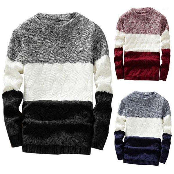 men's knitted sweater autumn winter casual o-neck striped slim knittwear mens sweaters pullovers jumper pull homme clothes1, White;black
men's knitted sweater autumn winter casual o-neck striped slim knittwear mens sweaters pullovers jumper pull homme clothes1, White;black