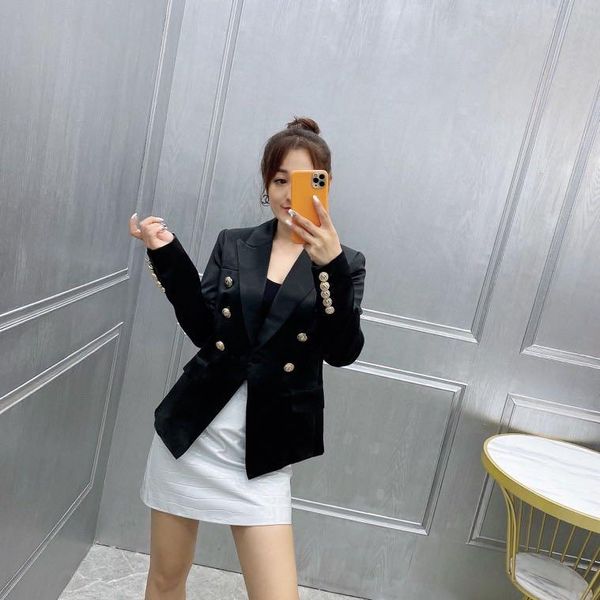 wb9319 fashion women coats & jackets 2020 runway luxury european design party style women's clothing, Black;brown
wb9319 fashion women coats & jackets 2020 runway luxury european design party style women's clothing, Black;brown