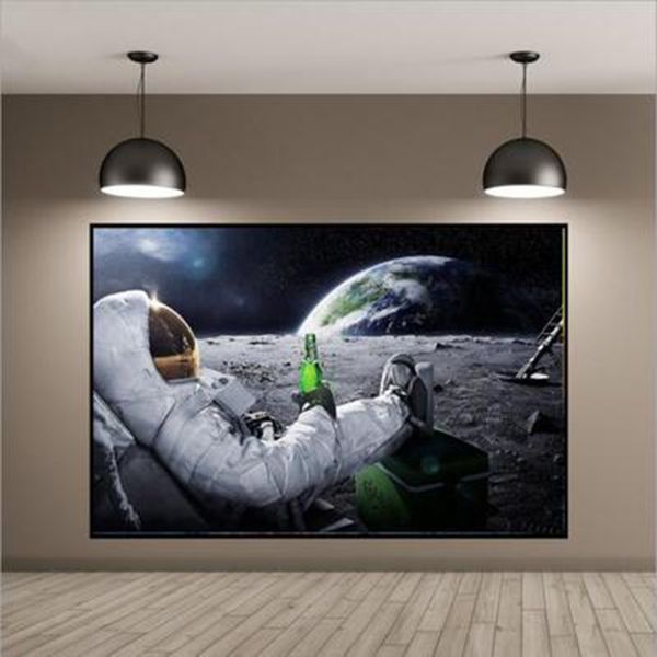modern beers outer space earth astronauts moon oil painting on canvas posters prints cuadros wall art pictures for living room
modern beers outer space earth astronauts moon oil painting on canvas posters prints cuadros wall art pictures for living room
