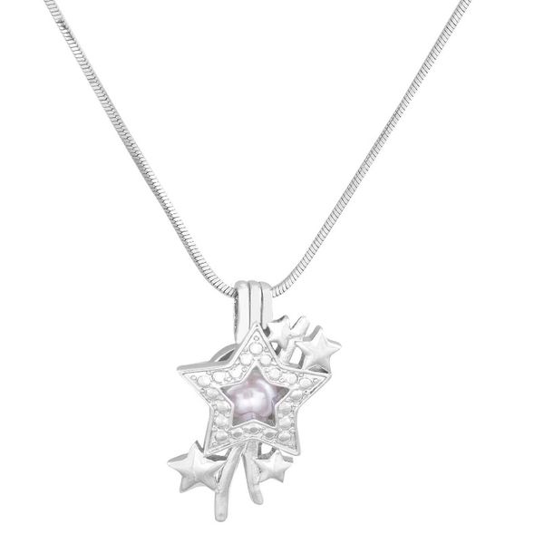 wholesale fashion jewelry silver plated pearl cages shooting star locket pendant findings cage essential oil diffuser hszq0
wholesale fashion jewelry silver plated pearl cages shooting star locket pendant findings cage essential oil diffuser hszq0
