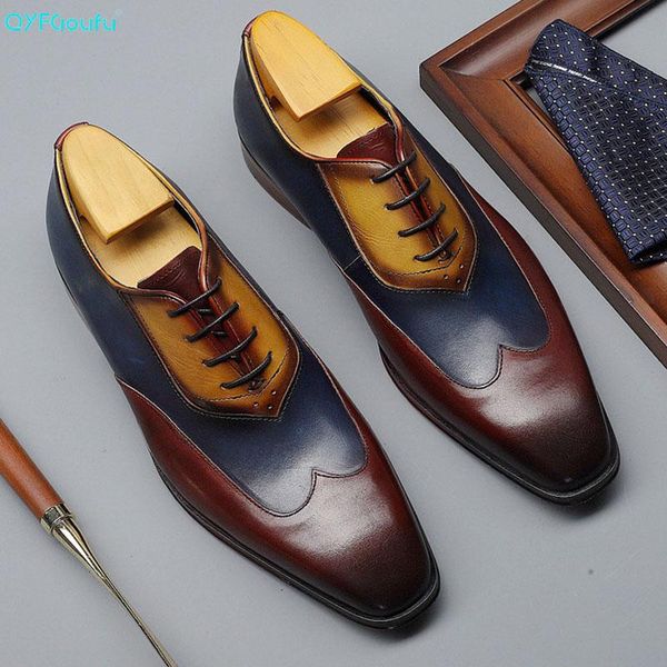qyfcioufu mens italian handmade dress shoes genuine leather church shoes colorblock oxfords shoe social gents suit wedding shoe, Black
qyfcioufu mens italian handmade dress shoes genuine leather church shoes colorblock oxfords shoe social gents suit wedding shoe, Black