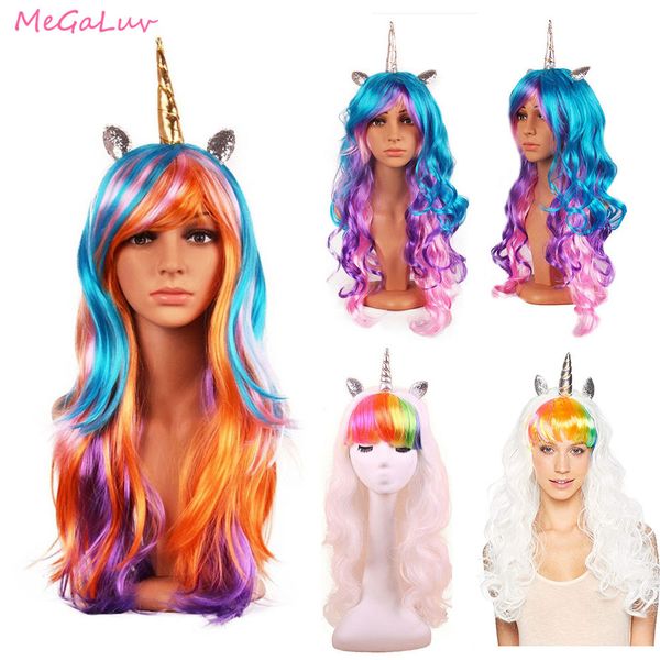 90cm halloween colorful long curly wig rainbow unicorn fancy cosplay dress bachelorette decoration mask party favor
90cm halloween colorful long curly wig rainbow unicorn fancy cosplay dress bachelorette decoration mask party favor