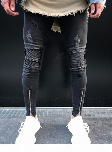 2018 spring fashion hole jeans men long trousers skinny ripped jeans denim pants moto biker frayed pencil pants dropshipping, Blue
2018 spring fashion hole jeans men long trousers skinny ripped jeans denim pants moto biker frayed pencil pants dropshipping, Blue