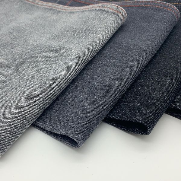 cross border polyester / cotton twill black denim 10 no stretch skirt pants handmade black denim fabric, Black;white
cross border polyester / cotton twill black denim 10 no stretch skirt pants handmade black denim fabric, Black;white