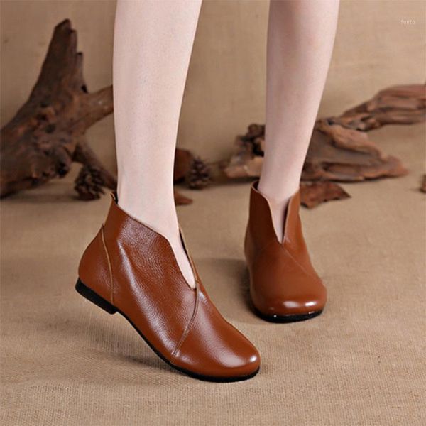 boots women ankle ladies leather solid sewing slip on falts shoes female round toe fashion woman comfort casual footwear1, Black
boots women ankle ladies leather solid sewing slip on falts shoes female round toe fashion woman comfort casual footwear1, Black
